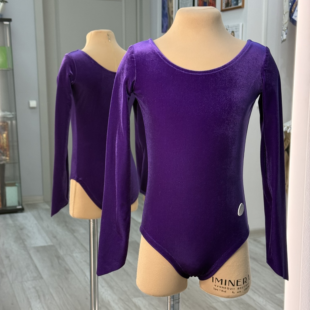 Костюм с рукавами для художественной гимнастики EDsport арт. 145